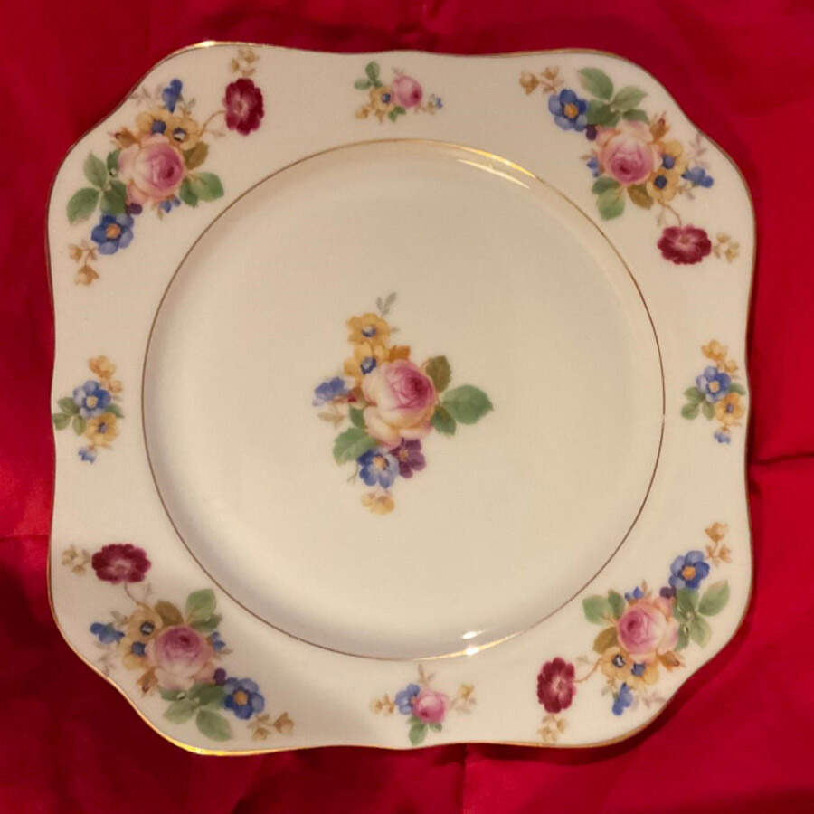 TIR747 Square Salad Plate by Tirschenreuth-1
