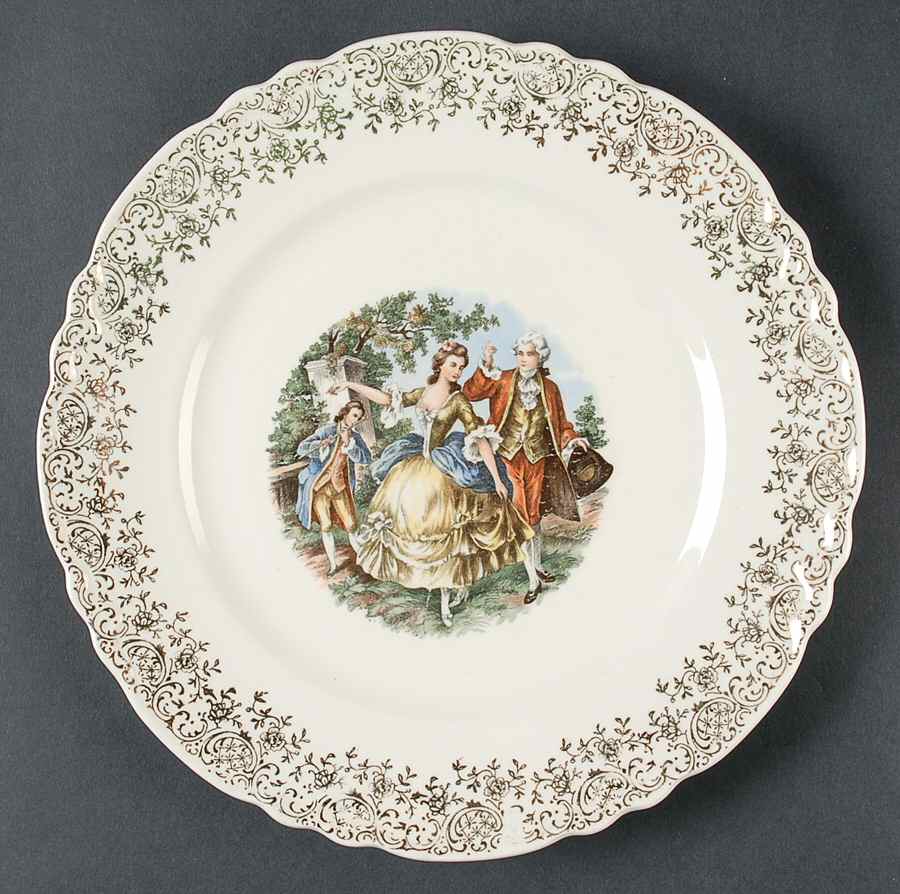 GEO519 Dinner Plate by WS George-1