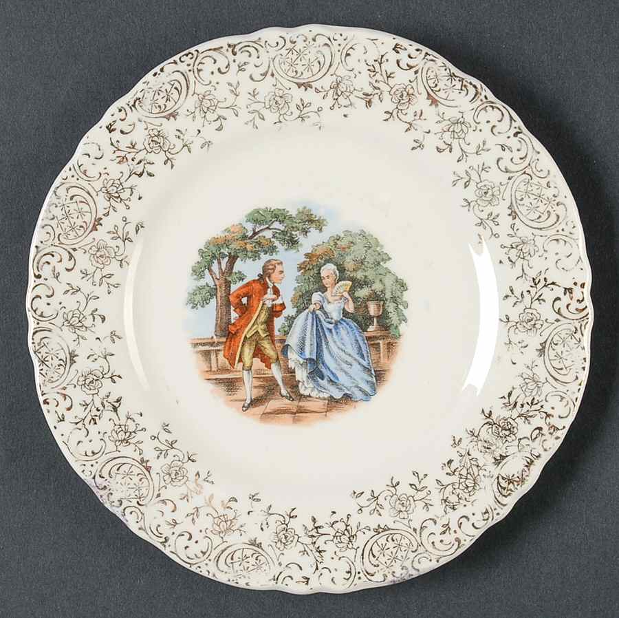 GEO519 Bread & Butter Plate by WS George-1