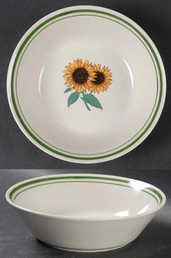 Cottage (Cream Body) Coupe Cereal Bowl by Gibson Designs-1