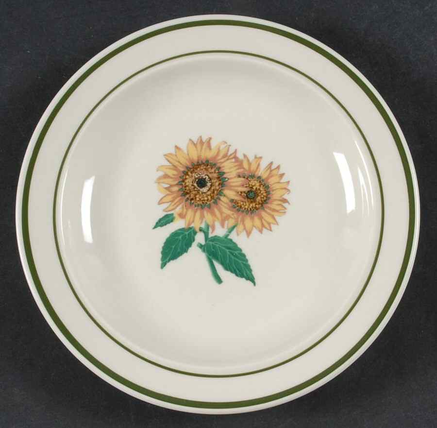 Cottage (Cream Body) Bread & Butter Plate by Gibson Designs-1