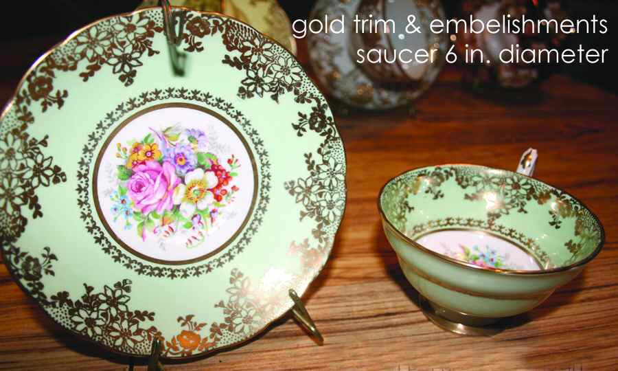 B79 Footed Cup & Saucer Set by Grosvenor-1