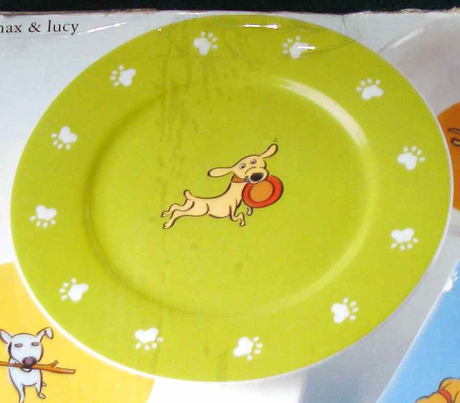 Pooch Power Salad Plate by Gibson Designs-1