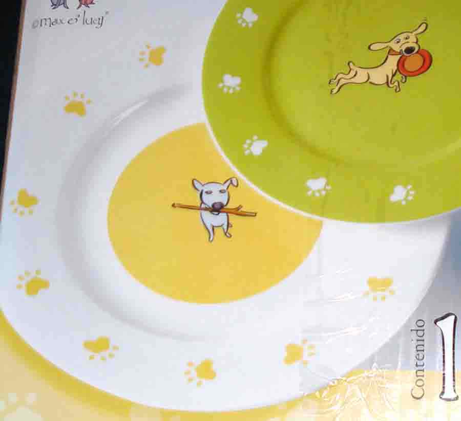 Pooch Power Rim Soup Bowl by Gibson Designs-1