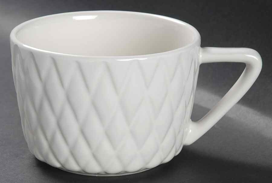 Diamond Quilt Latte Mug by Gibson Designs-1