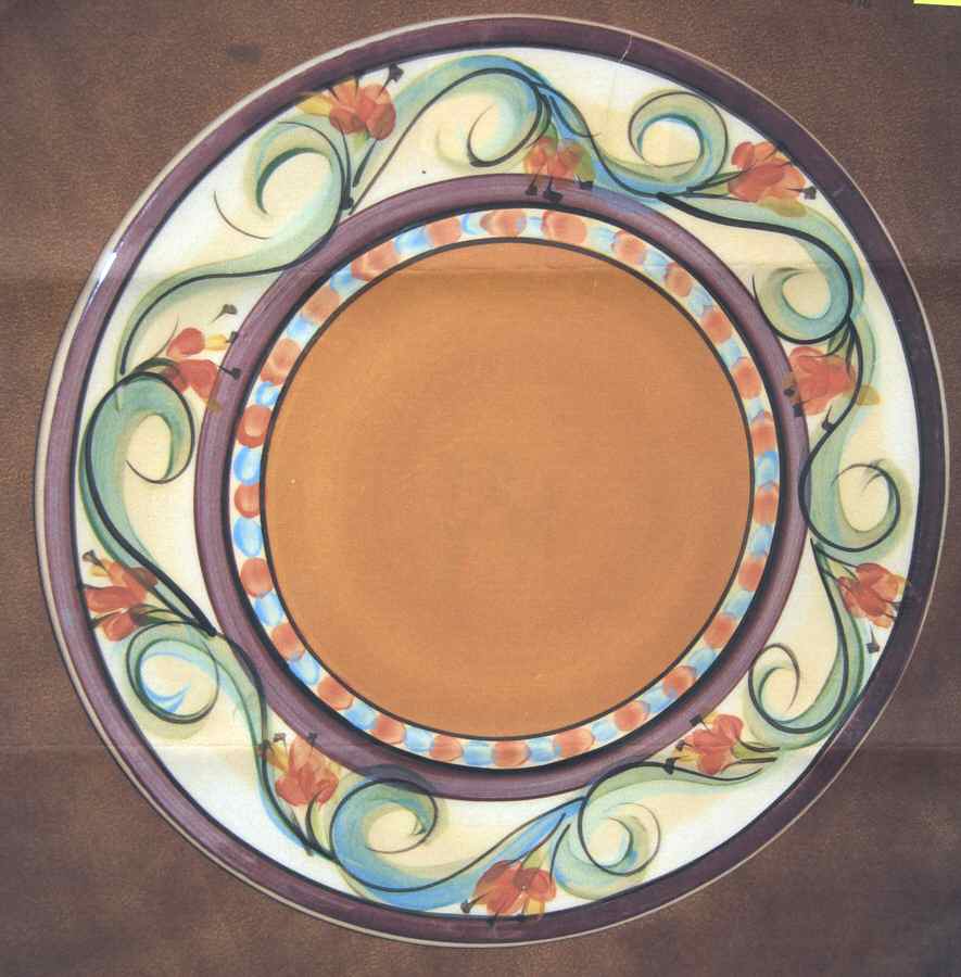 GAP12 Dinner Plate by Gail Pittman-1