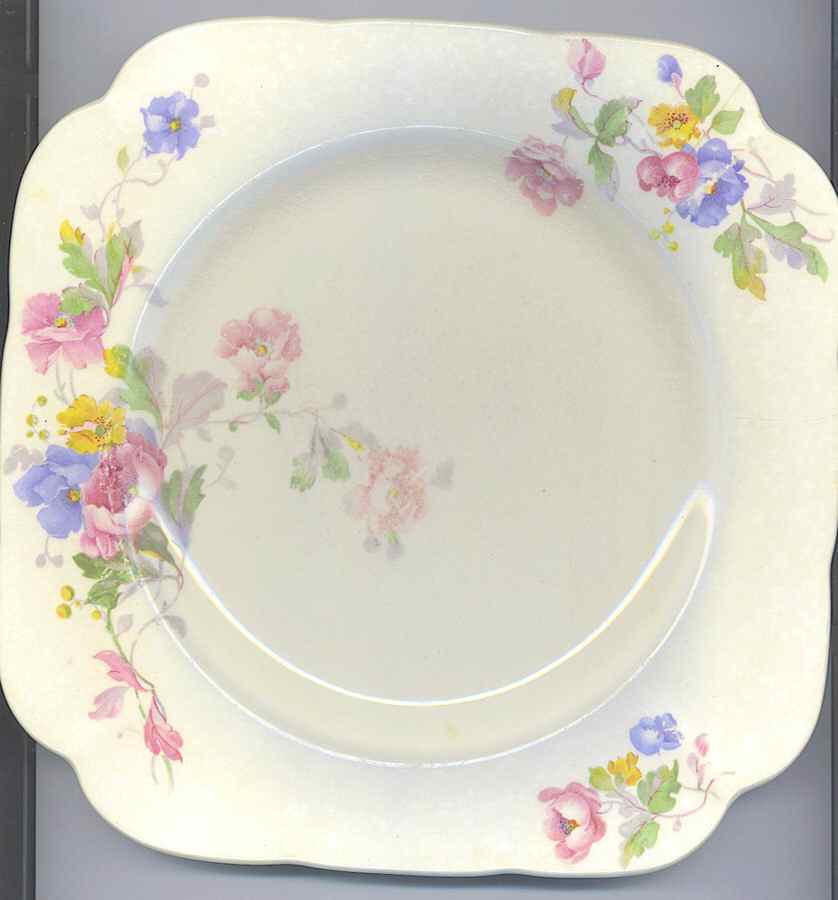 281D Square Salad Plate by WS George-1