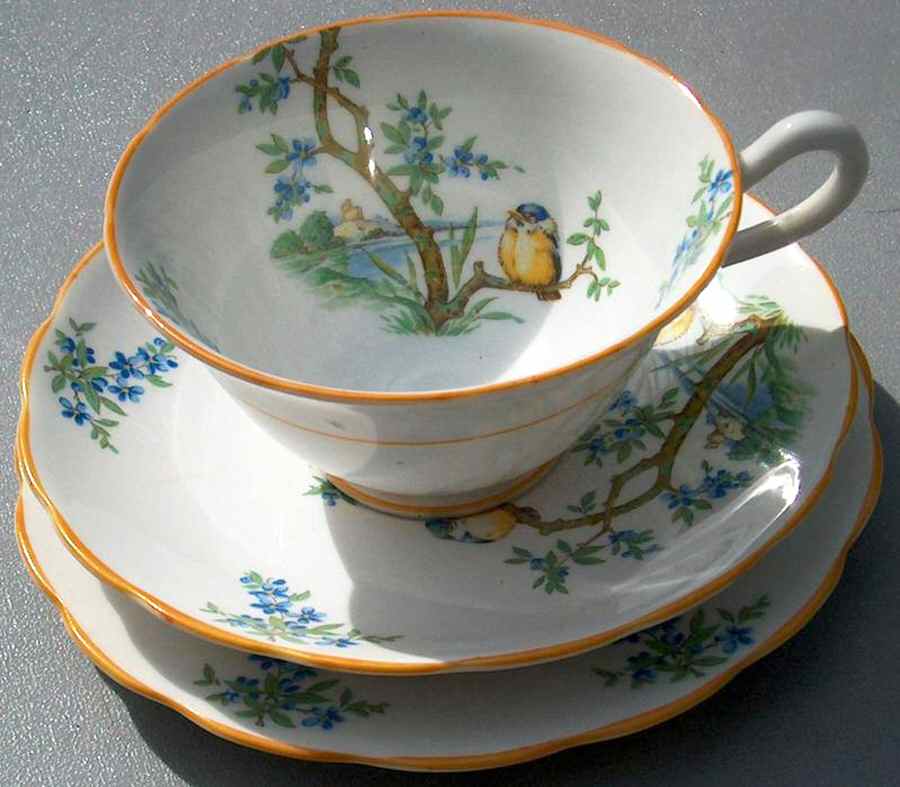 5578 Footed Cup & Saucer Set by Grosvenor-1
