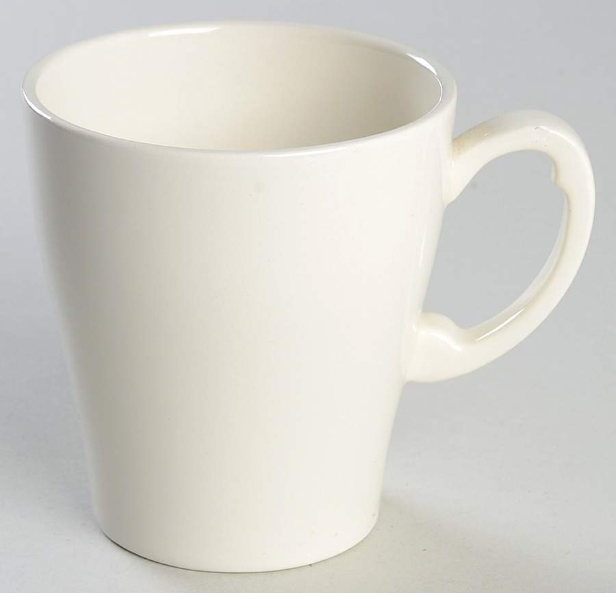 Evol White Mug by Faiencerie De Gien-1