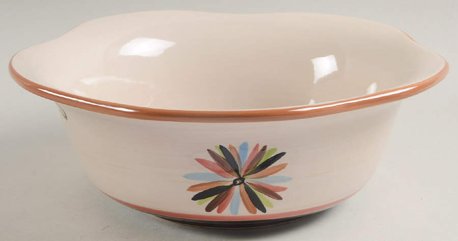 Vieux Carre 9" Scalloped Bowl by Gail Pittman-1
