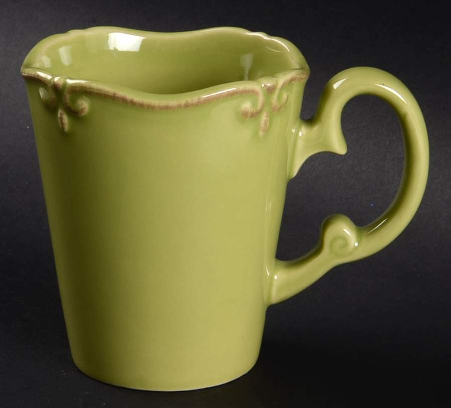 Solid Glazed Green Apple Mug by Gail Pittman-1