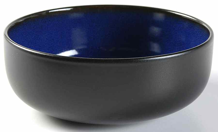 Novabella Blue Soup/Cereal Bowl by Gibson Designs-1