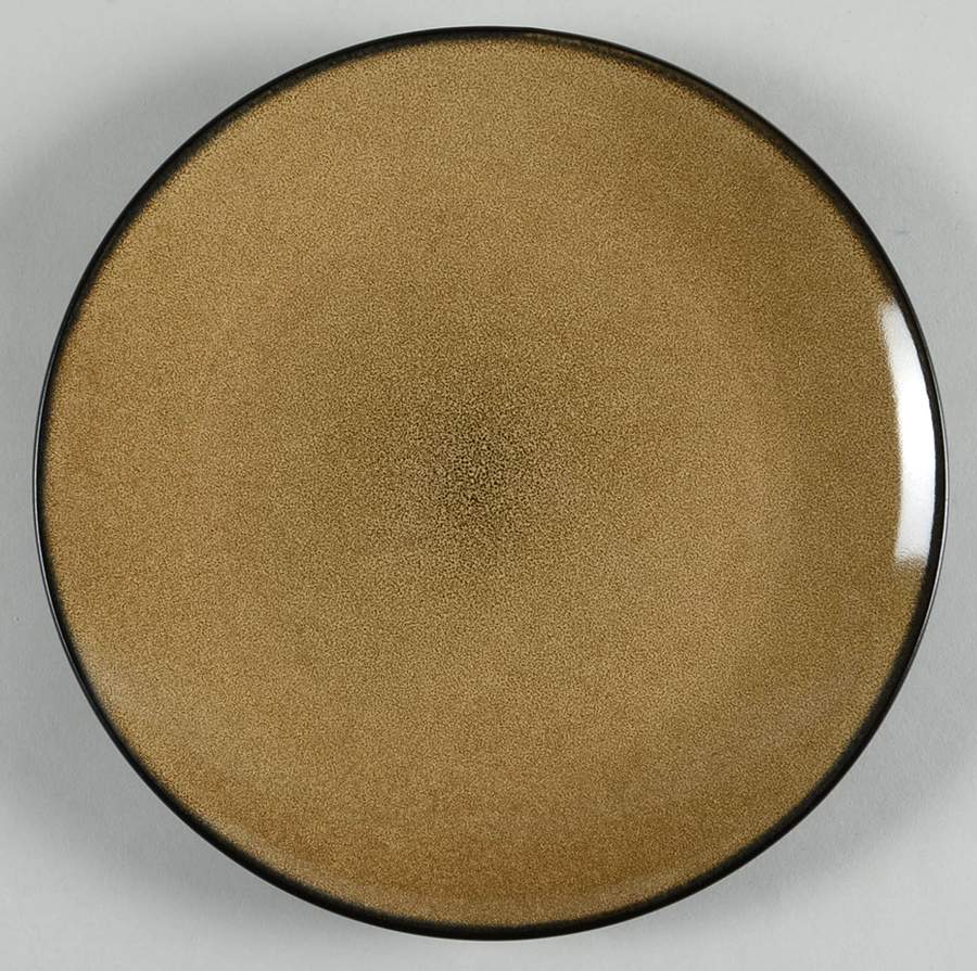 Novabella Taupe Salad Plate by Gibson Designs-1