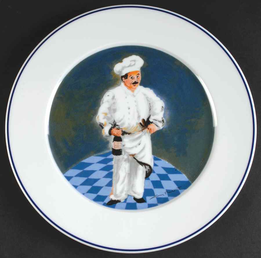 GUB5 Dinner Plate by Guy Buffet-1