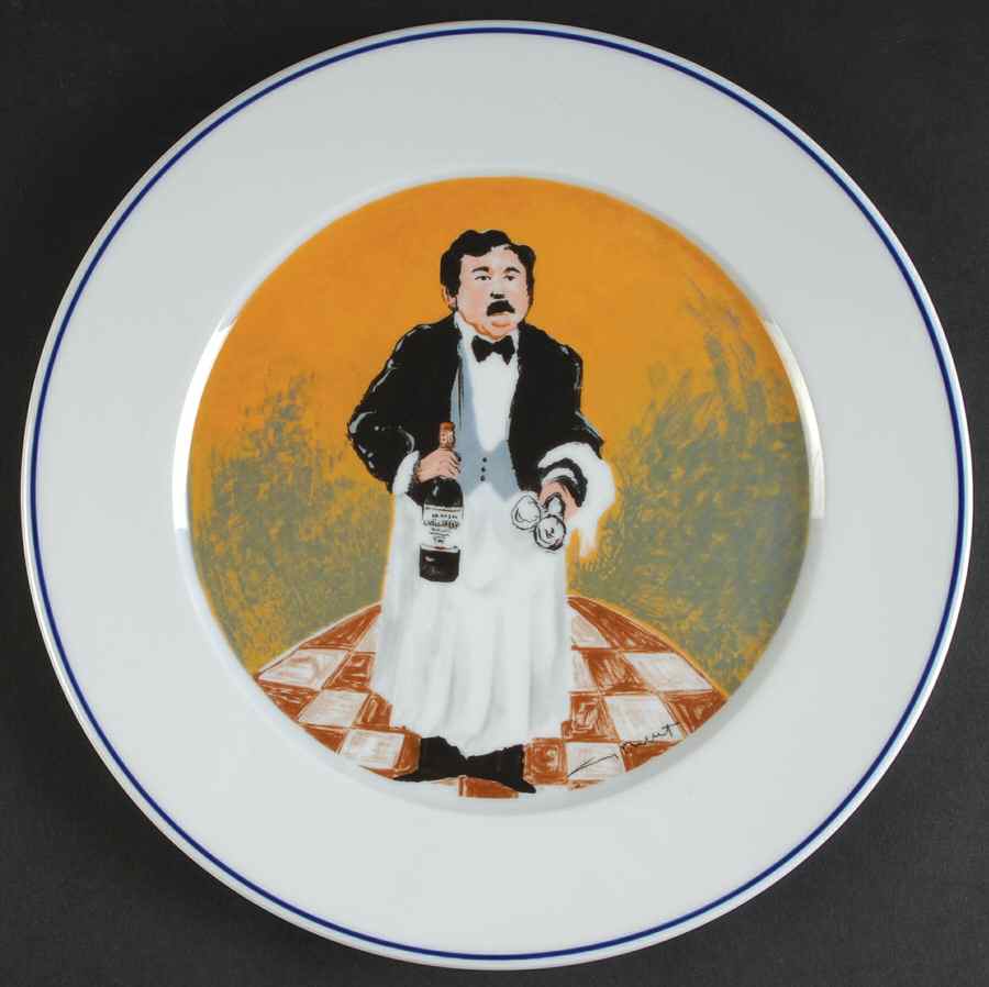 GUB5 Dinner Plate by Guy Buffet-1