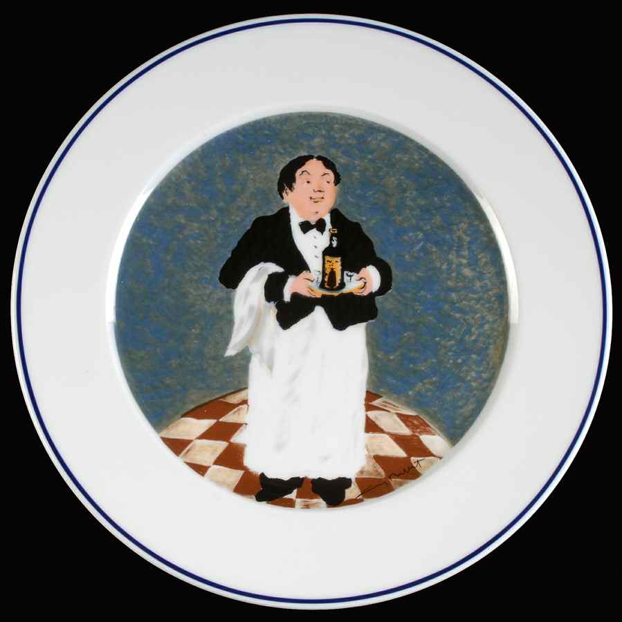 GUB5 Dinner Plate by Guy Buffet-1