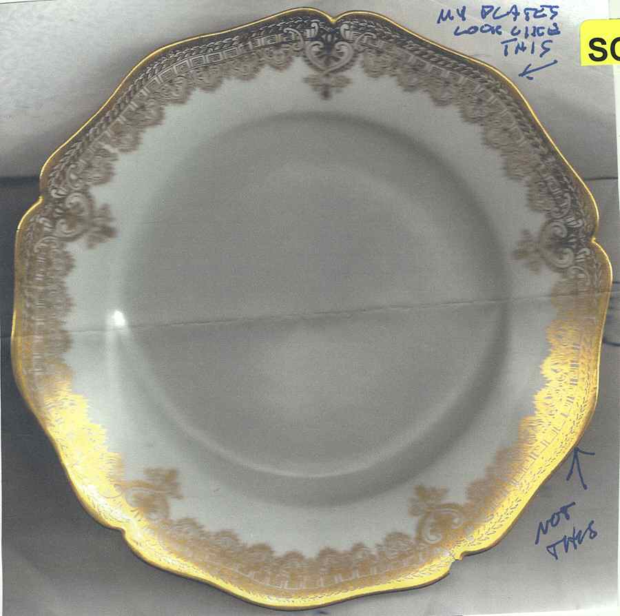 GUE659 Bread & Butter Plate by WM Guerin-1
