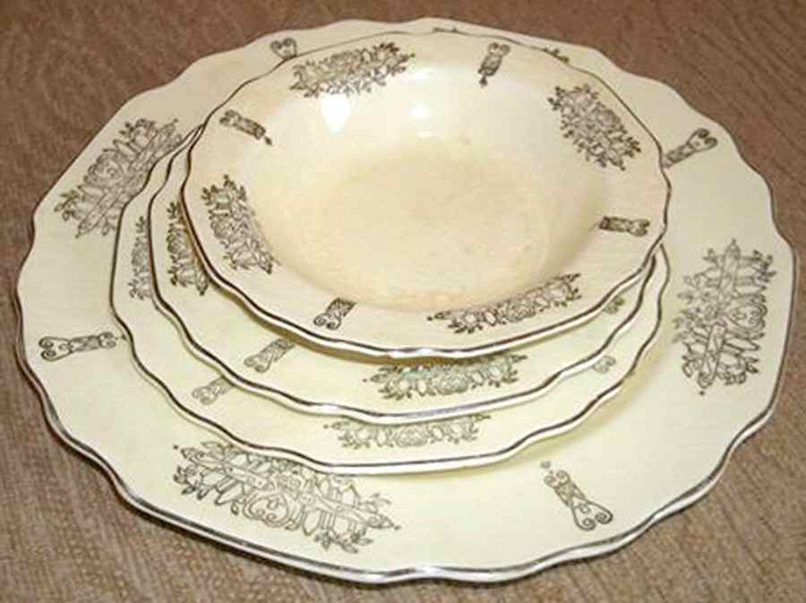 GEO523 Bread & Butter Plate by WS George-1