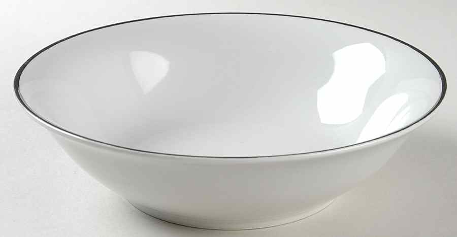 Studio Platinum 9" Round Serving Bowl by Gibson Designs-1