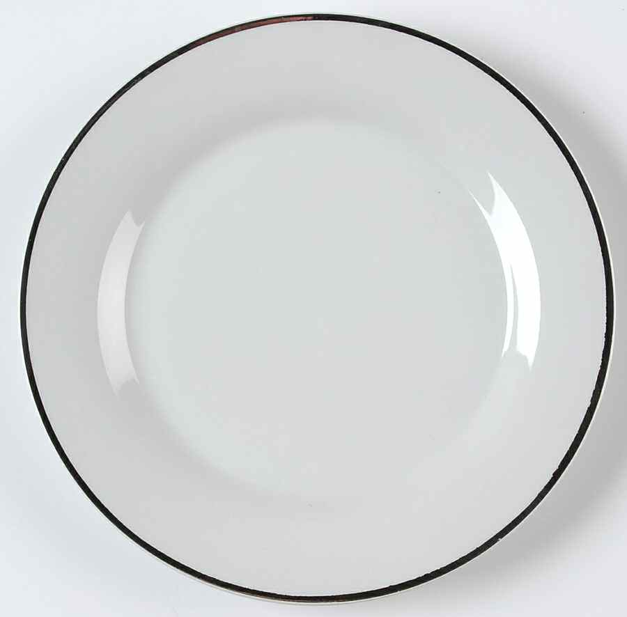 Studio Platinum Salad/Dessert Plate by Gibson Designs-1