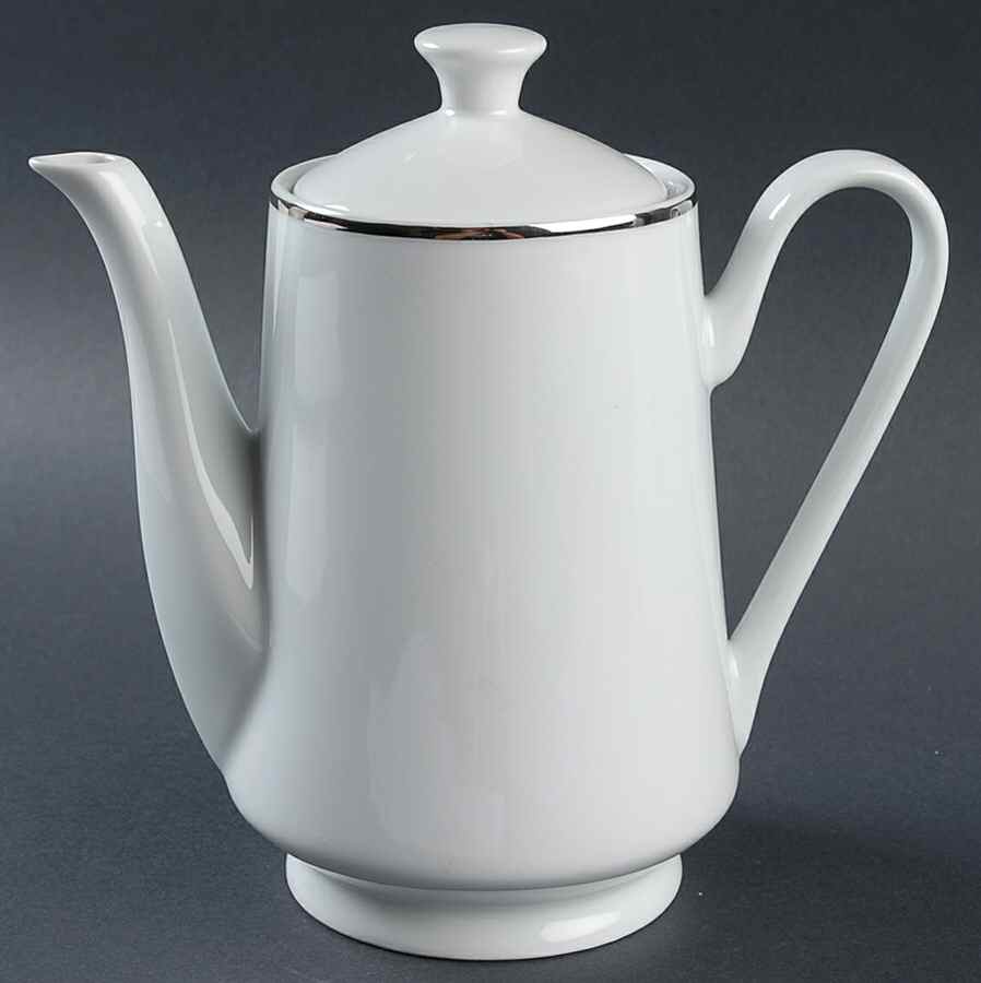 Studio Platinum Coffee Pot & Lid by Gibson Designs-1