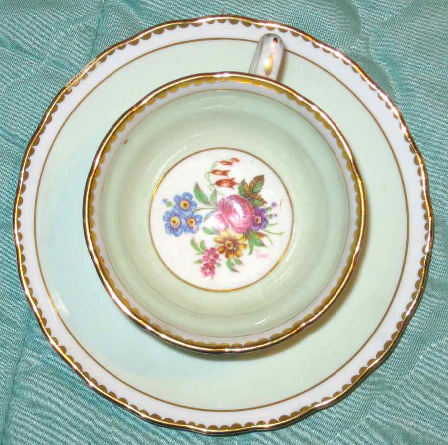 9988 Footed Cup & Saucer Set by Grosvenor-1