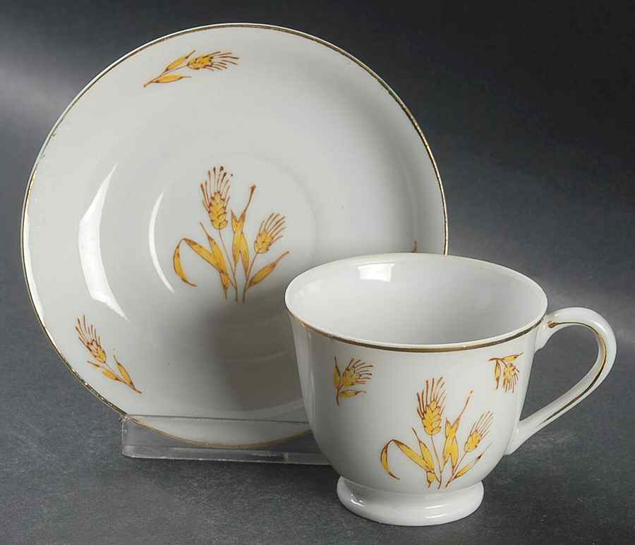 GRT6 Footed Demitasse Cup & Saucer Set by Grantcrest-1