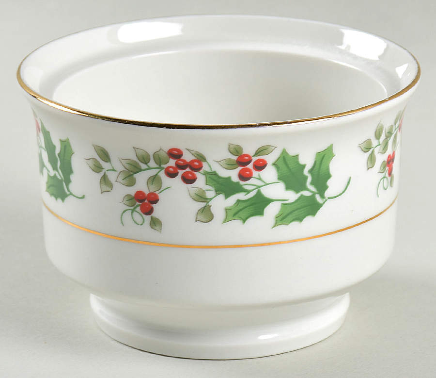 Christmas Harmony Sugar Bowl No Lid by Gibson Designs-1