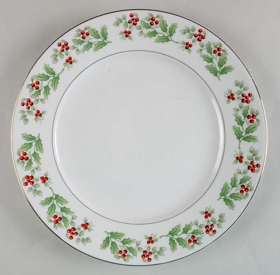 Christmas Harmony Dinner Plate by Gibson Designs-1