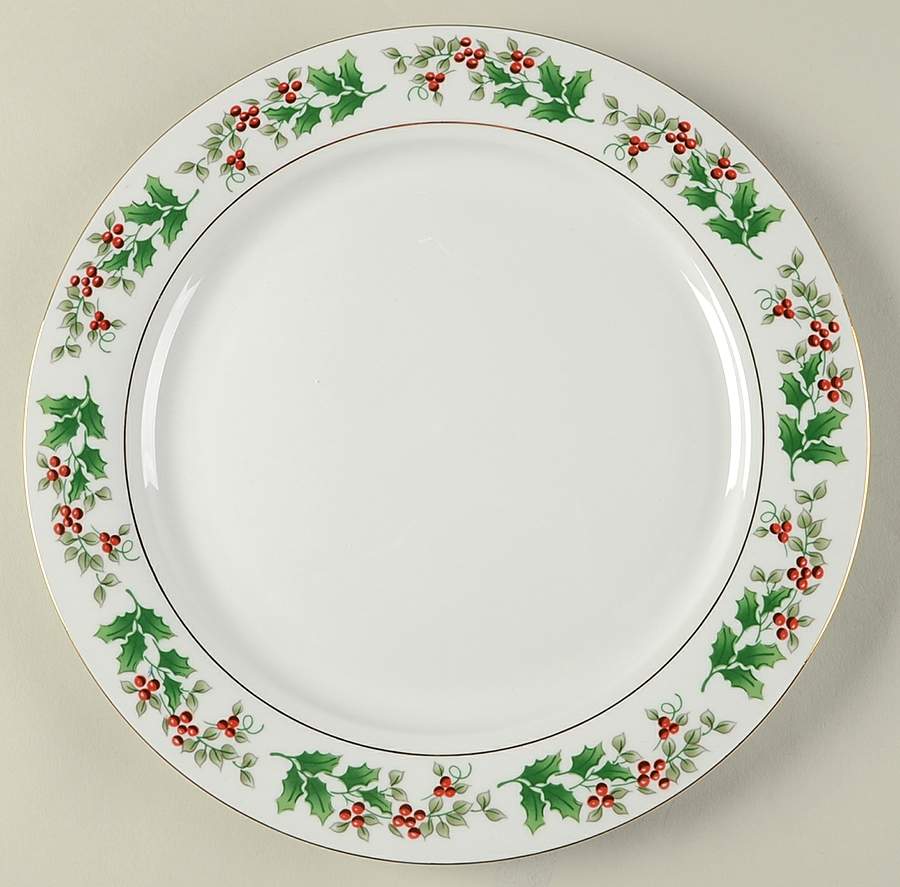 Christmas Harmony 12" Chop Plate (Round Platter) by Gibson Designs-1