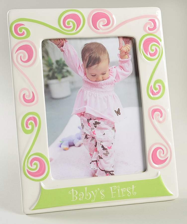 Little Girl with a Curl Frame-Holds 5" X 7" by Gorham-1