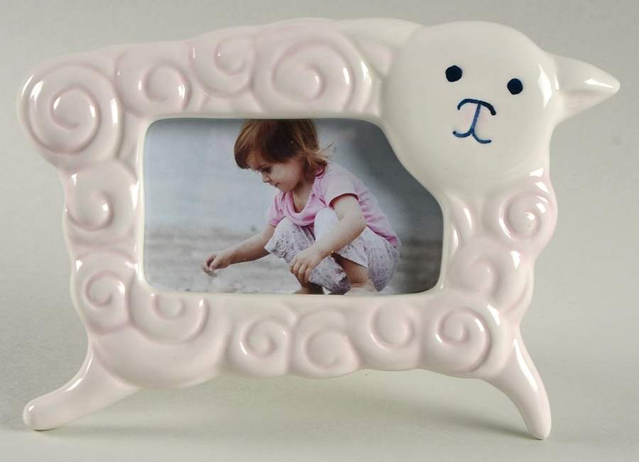 Little Girl with a Curl Frame-Holds 2" X 3" by Gorham-1