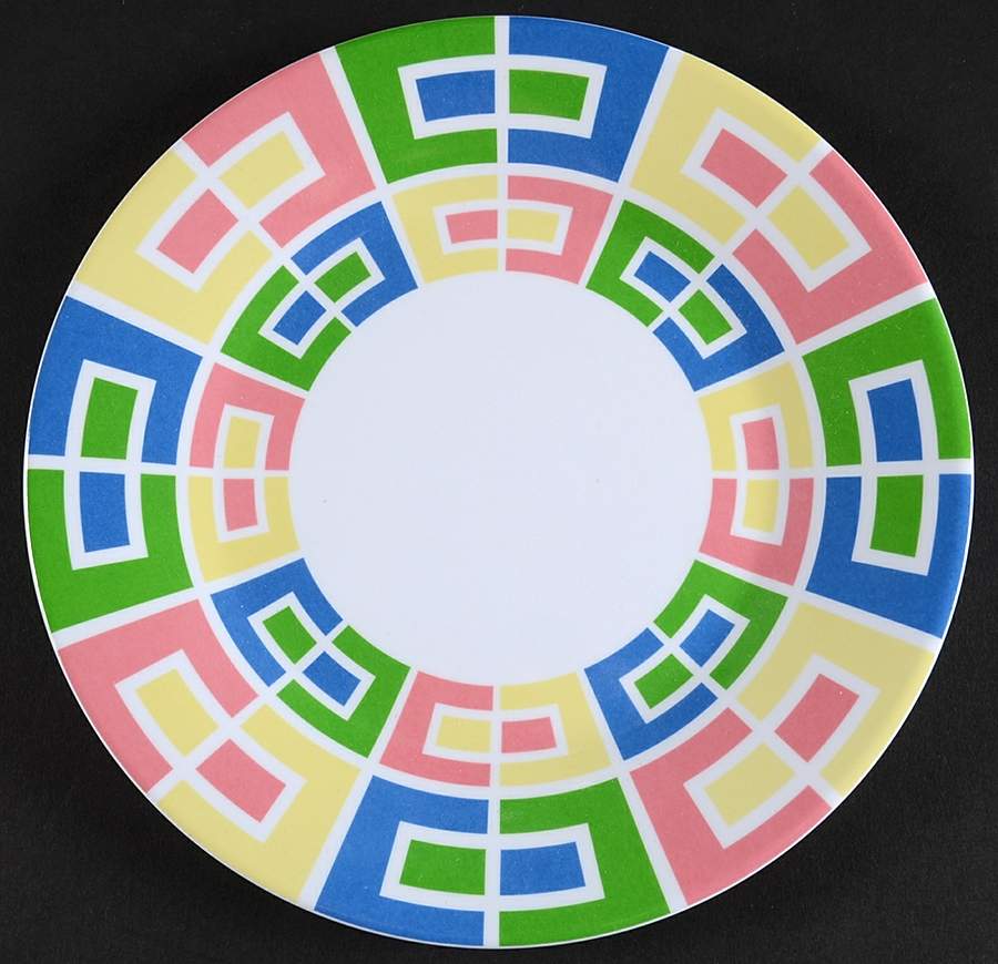 Pitter Patter Melmac/Melamine Child's Plate by Gorham-1