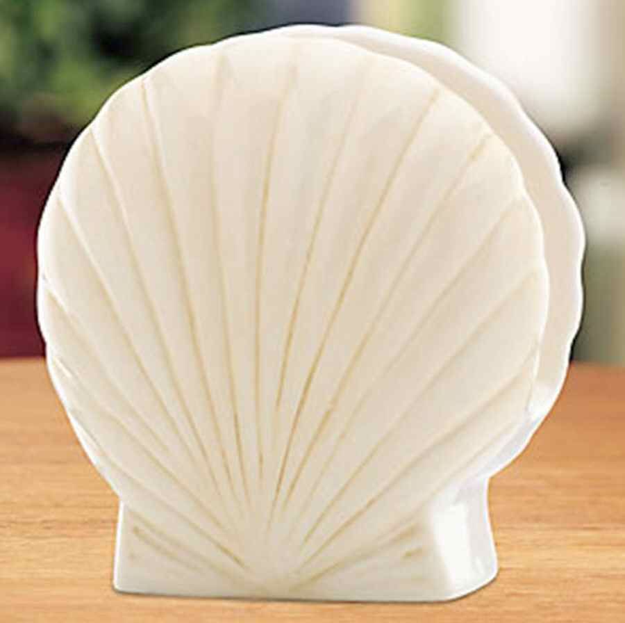 She Sells Seashells Napkin Holder by Gorham-1