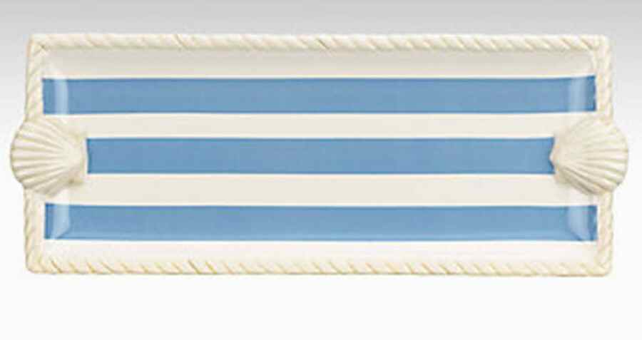She Sells Seashells 15" Rectangular Serving Platter by Gorham-1
