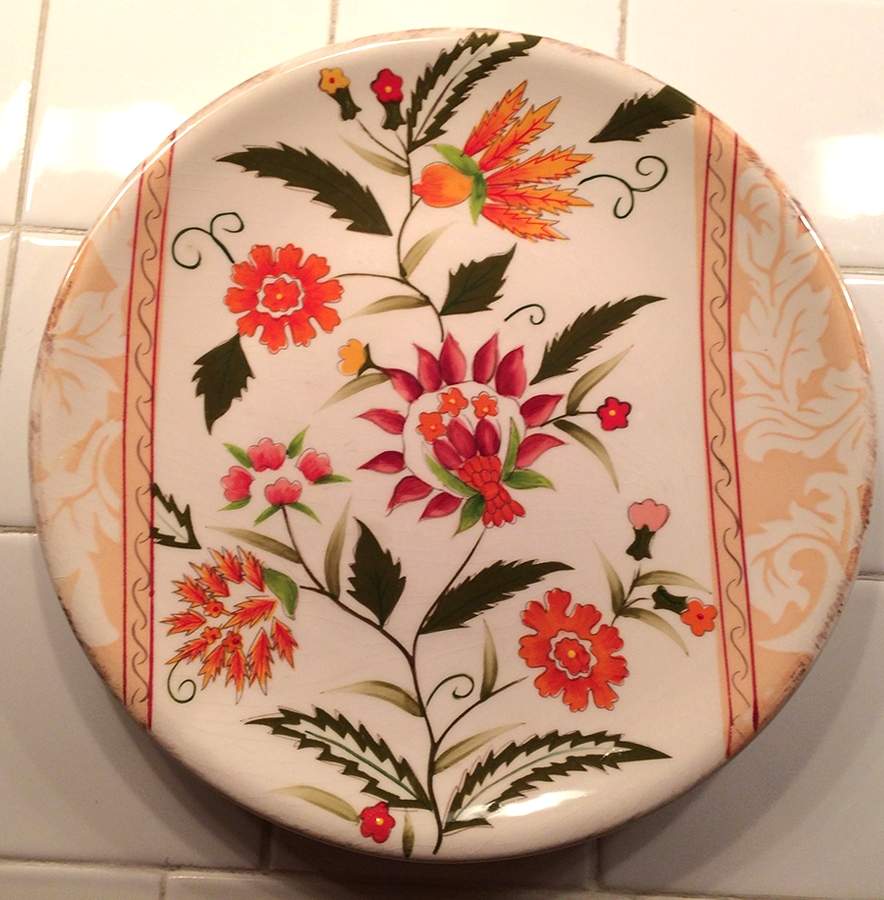 Floradora Charm Dinner Plate by Gibson Designs-1