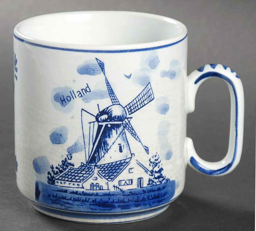 Delft Blauw Mug by Nederlandssche Keramische Industrie-1