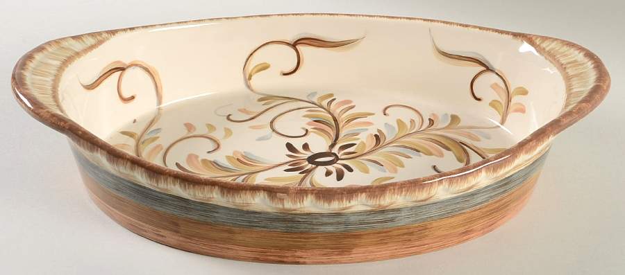 Alfresco 15" Oval Baker by Gail Pittman-1