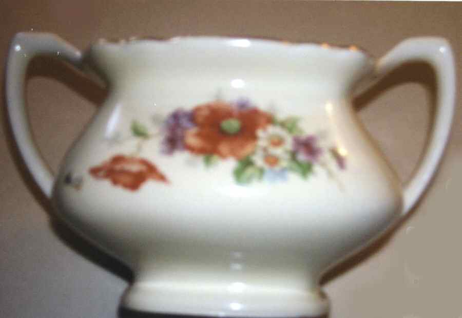 GEO527 Sugar Bowl No Lid by WS George-1