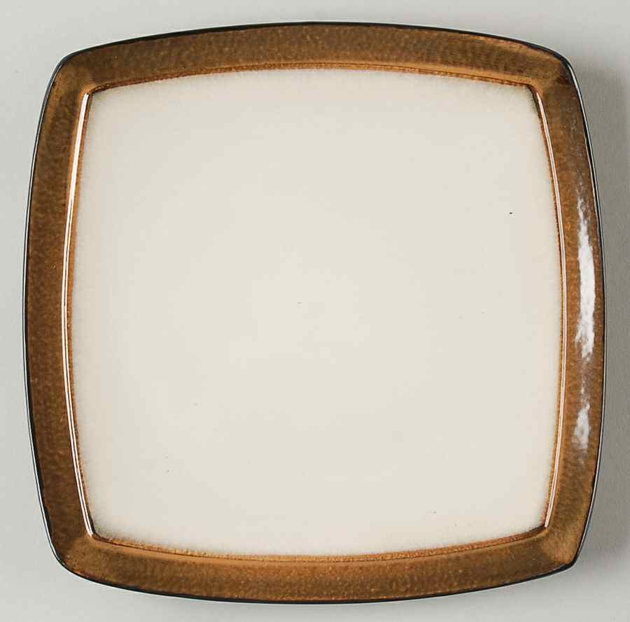 Bustamante Brown Salad Plate by Gibson Designs-1
