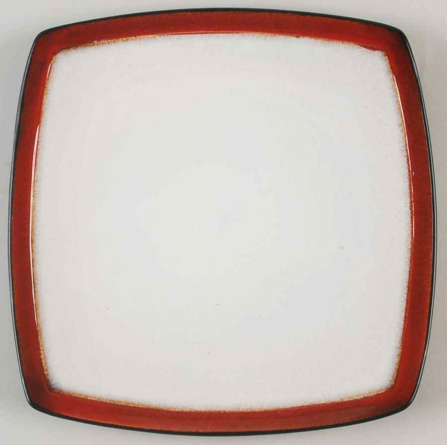Bustamante Red Dinner Plate by Gibson Designs-1