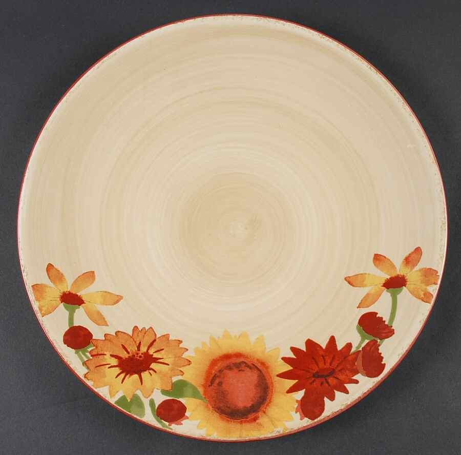 Provencal Rooster Dinner Plate by Gibson Designs-1