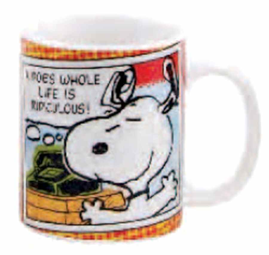 Peanuts Comic Strip Mug by Gibson Designs-1