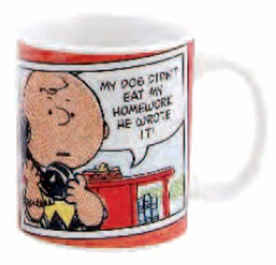 Peanuts Comic Strip Mug by Gibson Designs-1