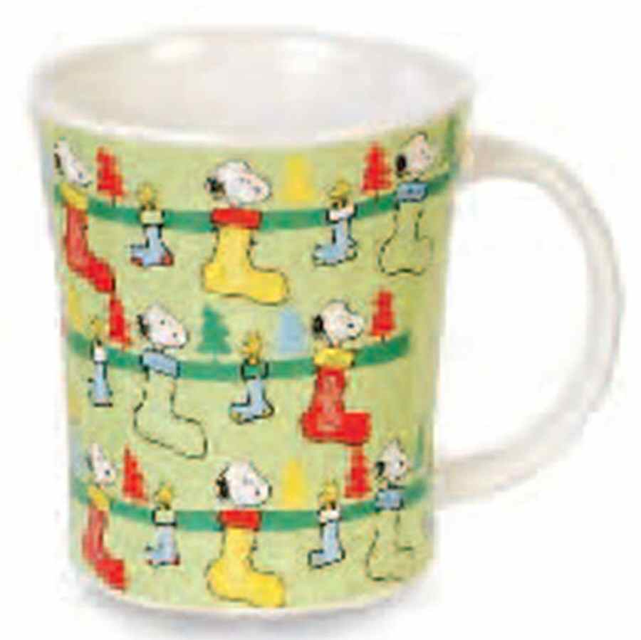 Peanuts Christmas Collage Mug by Gibson Designs-1