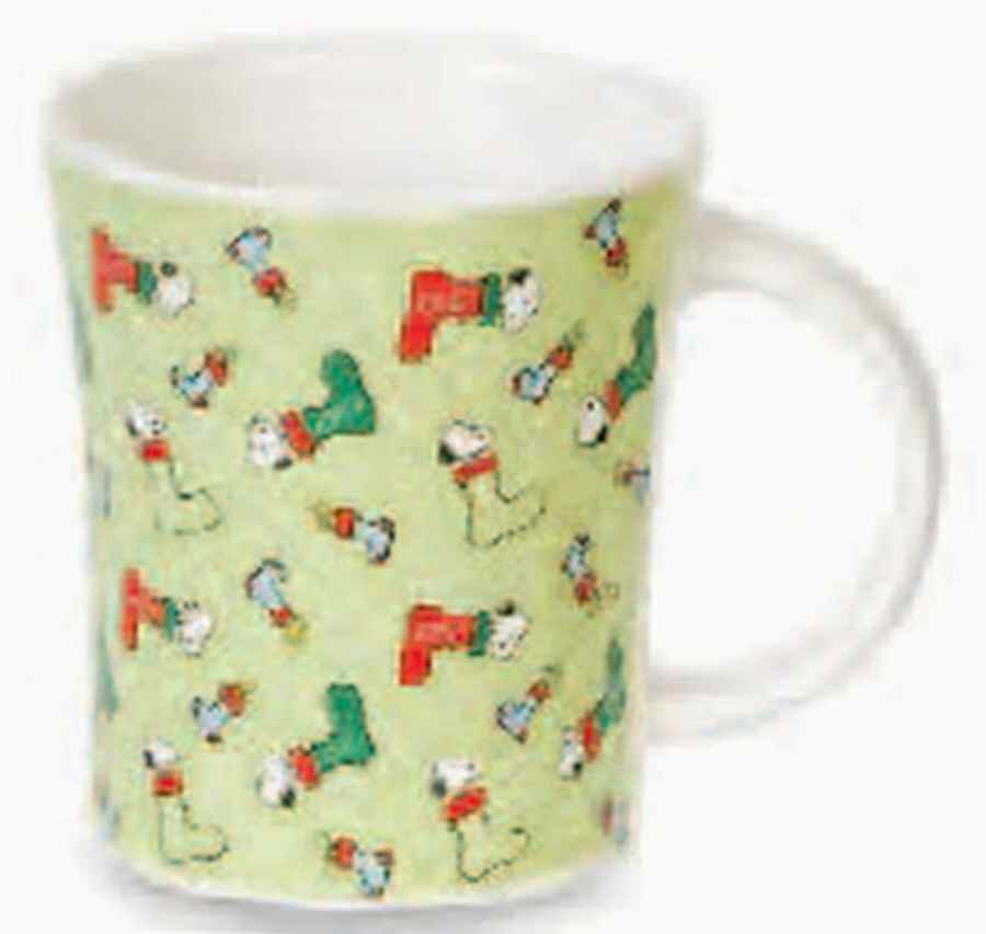 Peanuts Christmas Collage Mug by Gibson Designs-1