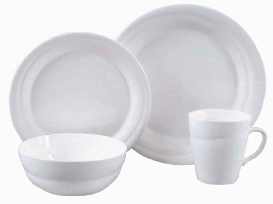 Pure Simplicity Dinner Plate by Gibson Designs-1