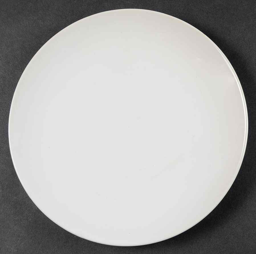 Simpliss White Salad/Dessert Plate by Gibson Designs-1