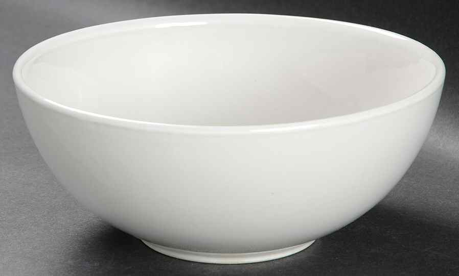 Simpliss White Individual Soup/Salad Bowl by Gibson Designs-1