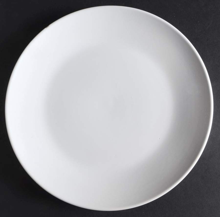 Simpliss White Dinner Plate by Gibson Designs-1